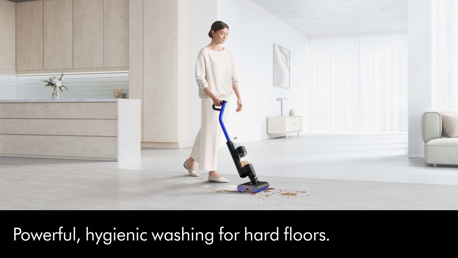 Dyson WashG1 Wet Floor Cleaner for Hygienic Hard Floor Cleaning, Tiles, Laminate, Spills