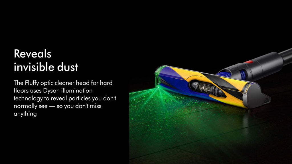 Dyson V12 Detect Slim Yellow/Nickel Cordless Vacuum with Laser Dust Detection