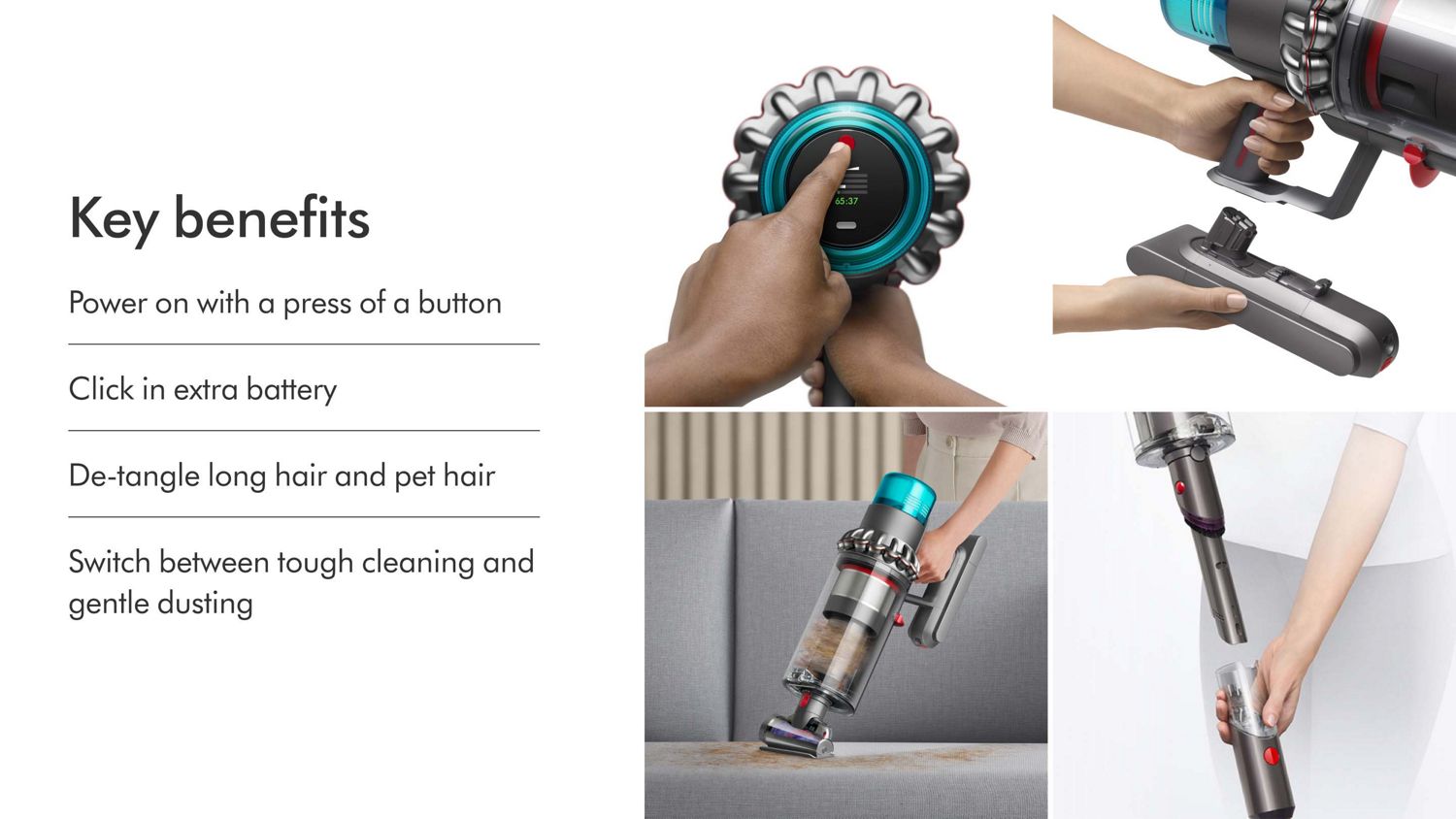 Dyson Gen5outsize HEPA Cordless Stick Vacuum: Powerful Suction, Long Runtime, Pet Hair