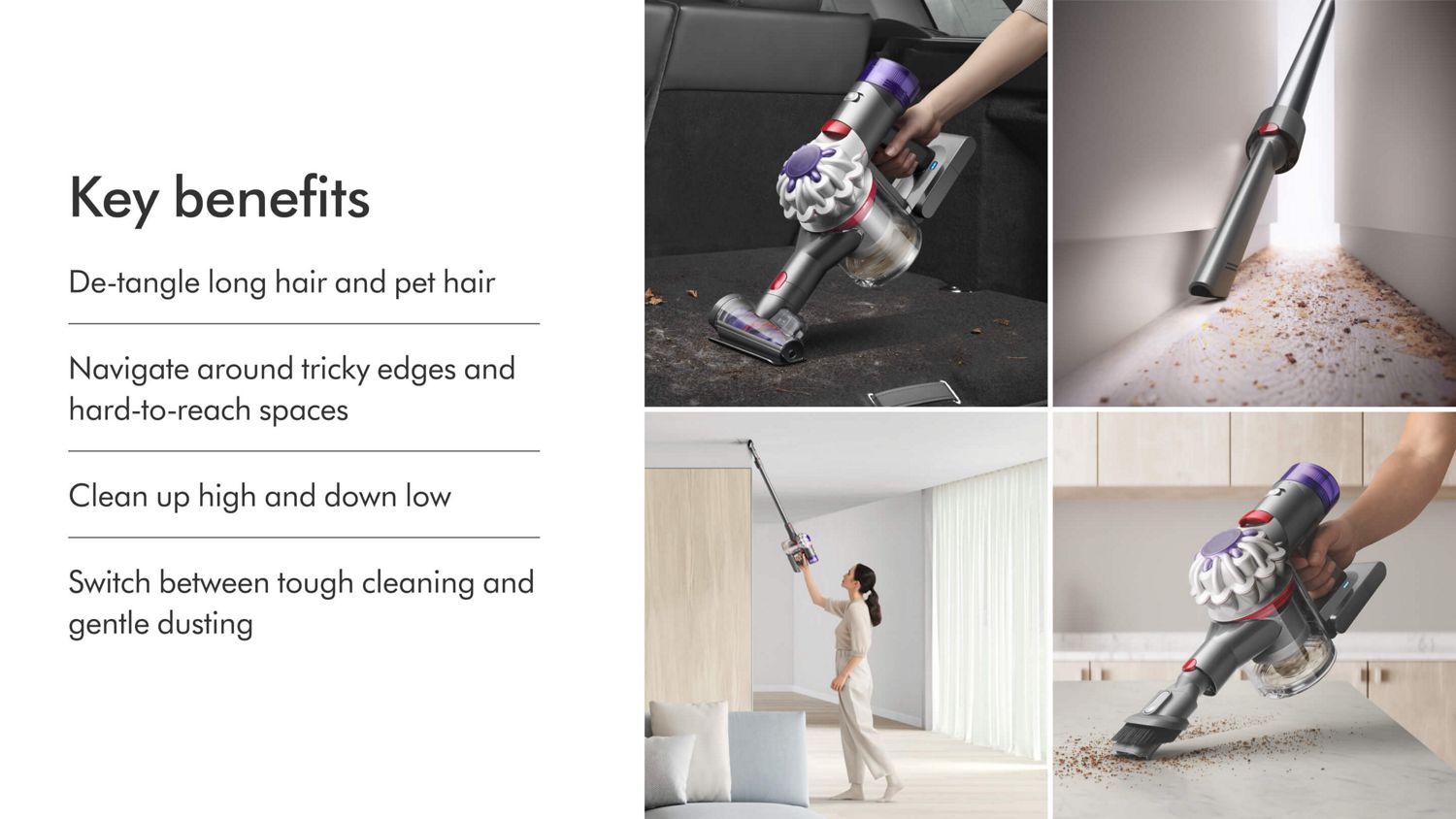 Dyson V8 Cordless Stick Vacuum Cleaner for Pet Hair & Hard Floors