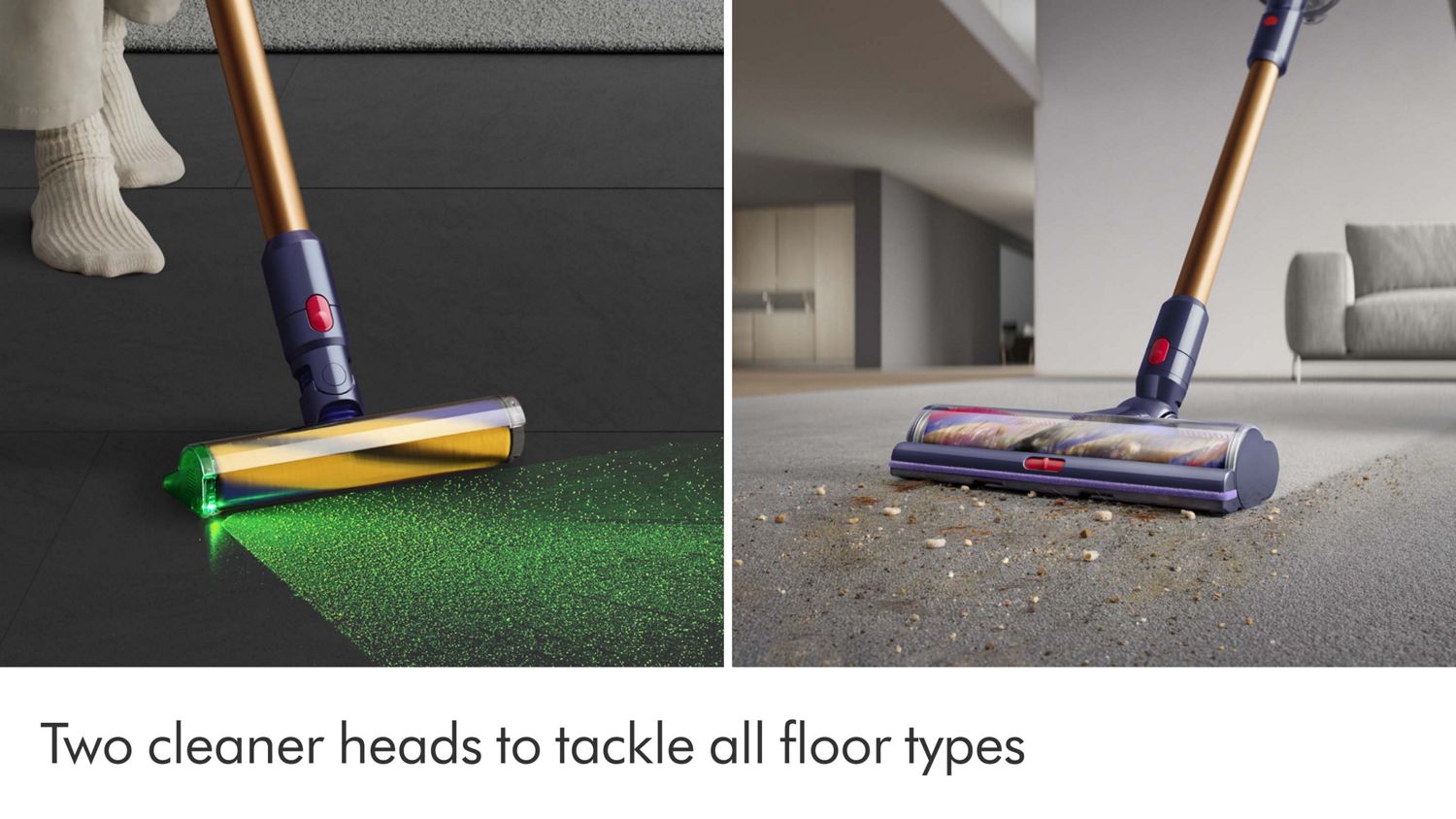 Dyson Gen5outsize Absolute HEPA Cordless Vacuum Cleaner, Prussian Blue/Rich Copper