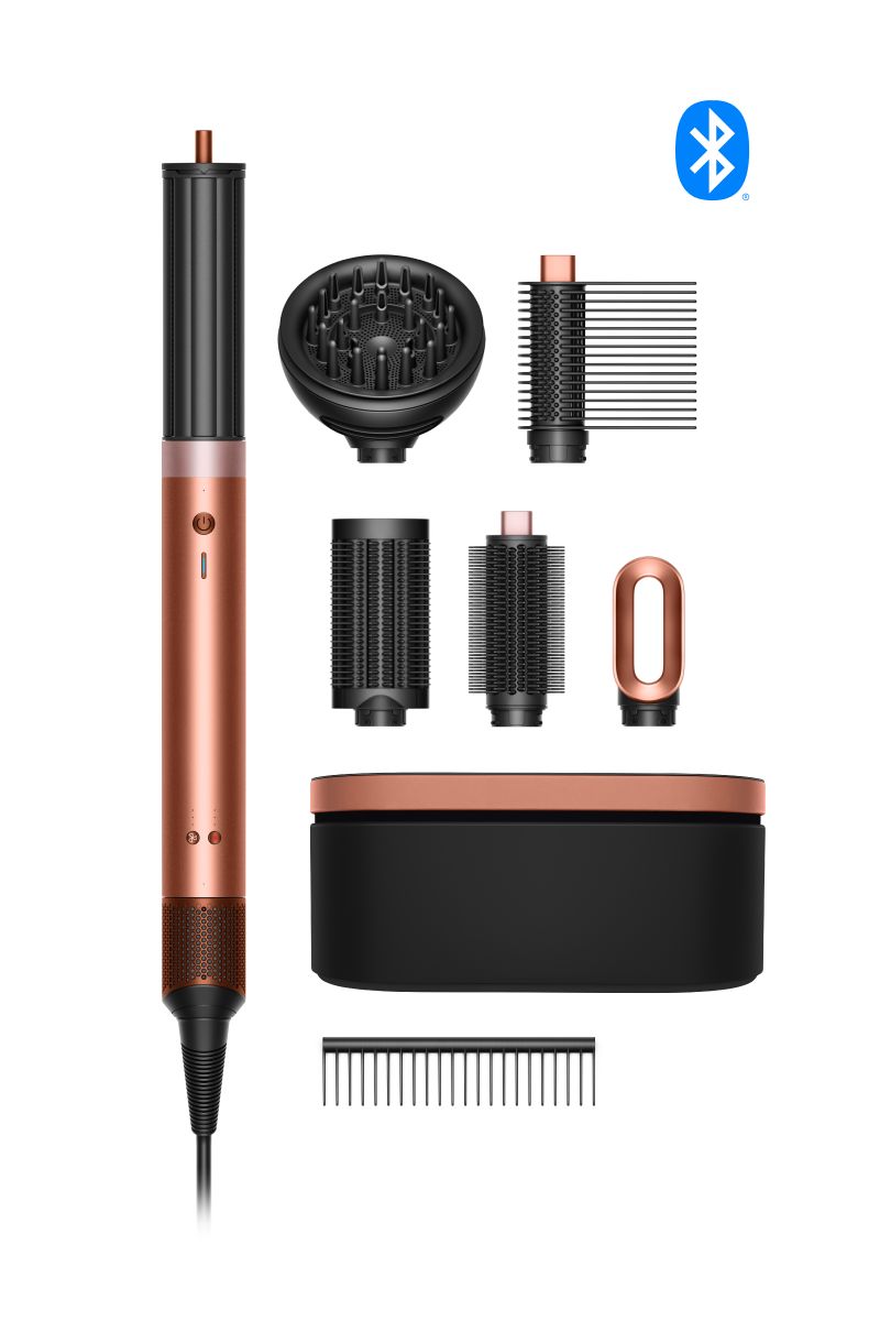 Dyson Airwrap Co-anda2x Multi-Styler: Curly+Coily, Amber Silk for Defined Hair