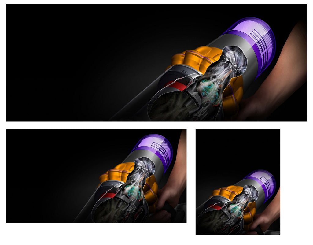 Dyson V15s Detect Submarine Intelligent Wet & Dry Cordless Vacuum Cleaner, Yellow/Nickel