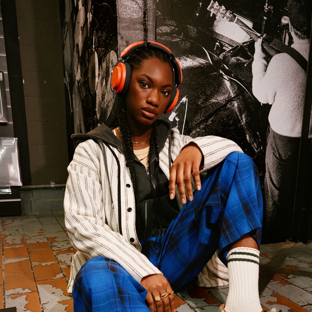 Dyson OnTrac™ Ceramic Cinnabar Noise Cancelling Headphones - 55-Hour Battery Life, Comfort-Fit