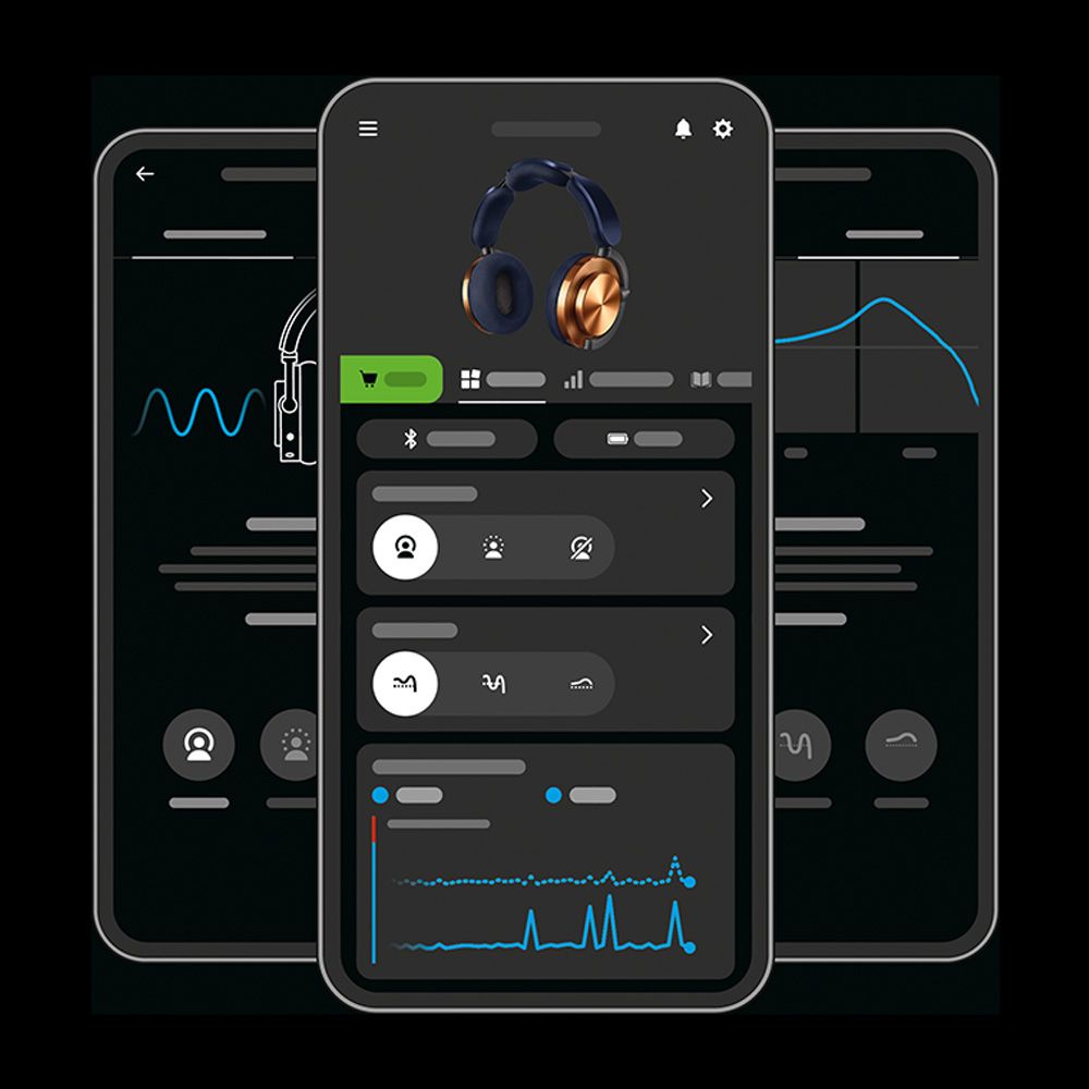 Dyson OnTrac™ ANC Headphones: Premium Comfort, 55-Hour Battery, Black Nickel