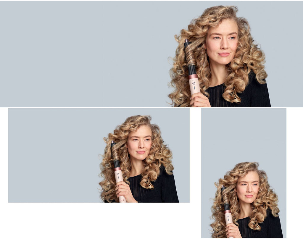 Dyson Airwrap Co-anda2x Multi-Styler: Curly+Coily, Amber Silk for Defined Hair