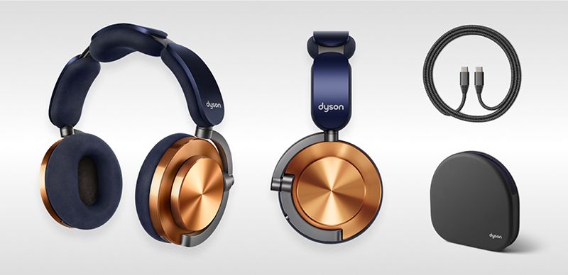 Dyson OnTrac™ Noise Cancelling Headphones CNC Copper, 55-Hour Battery, Comfort-Engineered Audio