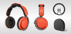 Dyson OnTrac™ Ceramic Cinnabar Noise Cancelling Headphones - 55-Hour Battery Life, Comfort-Fit