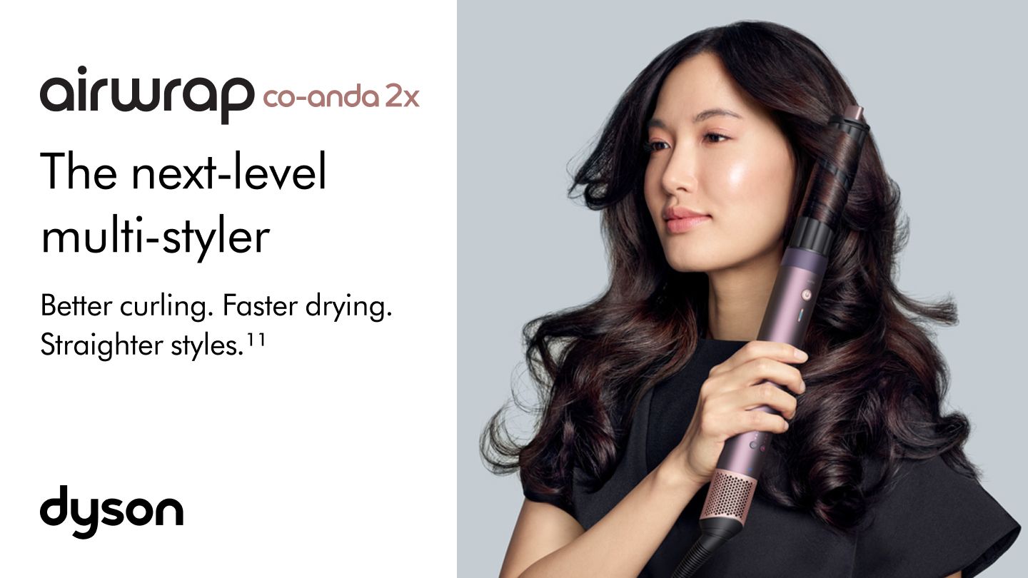Dyson Airwrap Co-anda2x Multi-Styler: Powerful Straight + Wavy Hair Styling