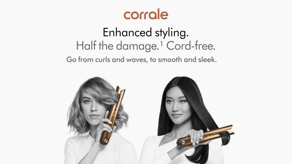 Dyson Corrale Cordless Hair Straightener: Flexing Plates, Less Heat Damage