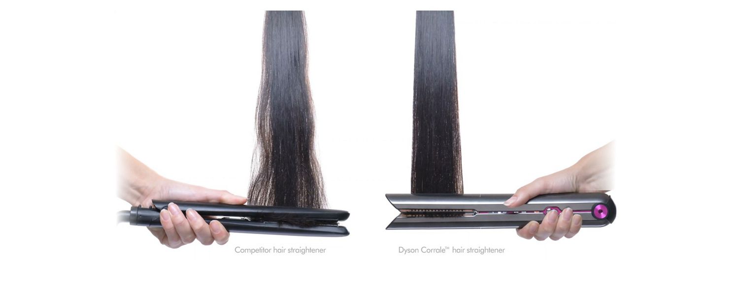 Dyson Corrale Cordless Hair Straightener: Flexing Plates, Less Heat Damage