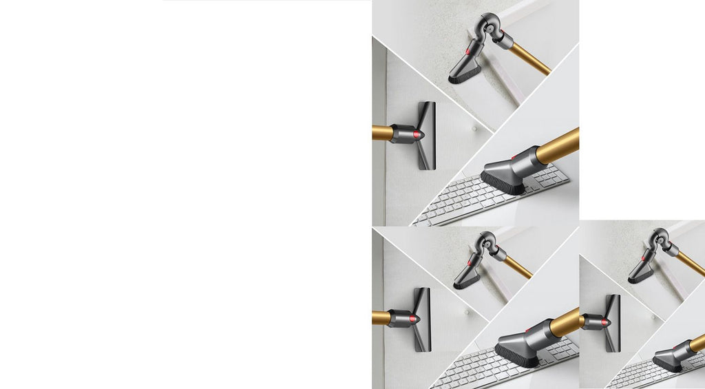 Dyson V12 Detect Slim Yellow/Nickel Cordless Vacuum with Laser Dust Detection