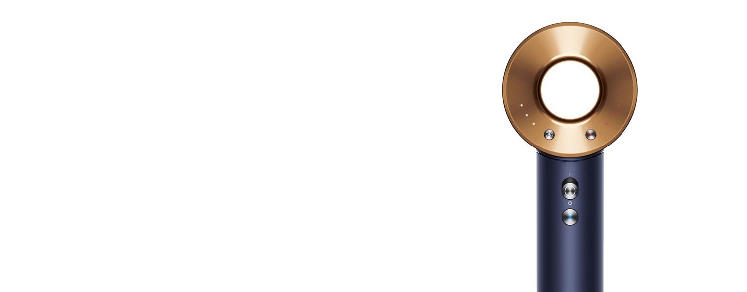 Dyson Supersonic Hair Dryer Prussian Blue Copper with 3 Styling Attachments