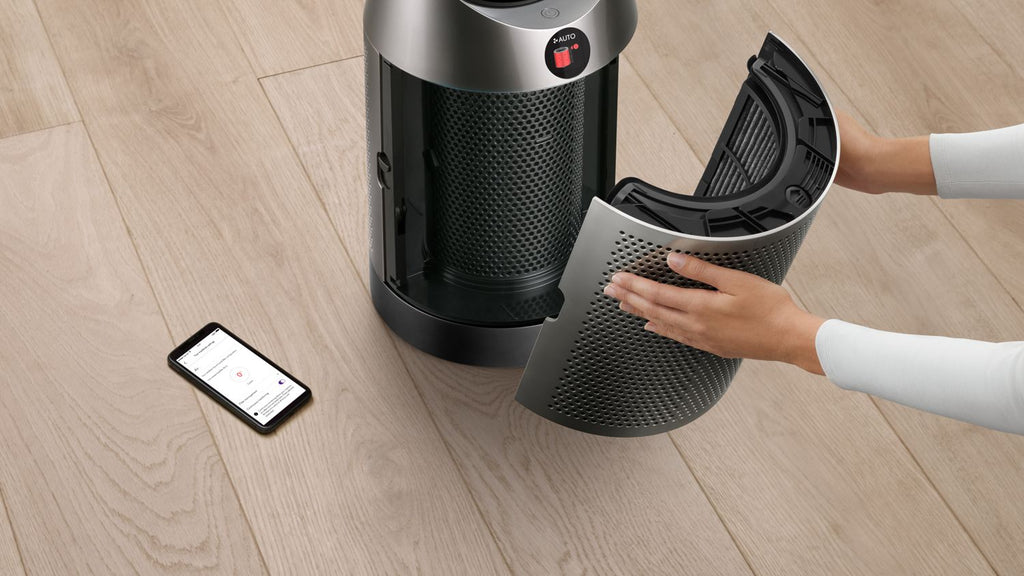 Dyson Purifier Cool PC1: Smart Air Purifier & Cooling Fan, Black/Nickel