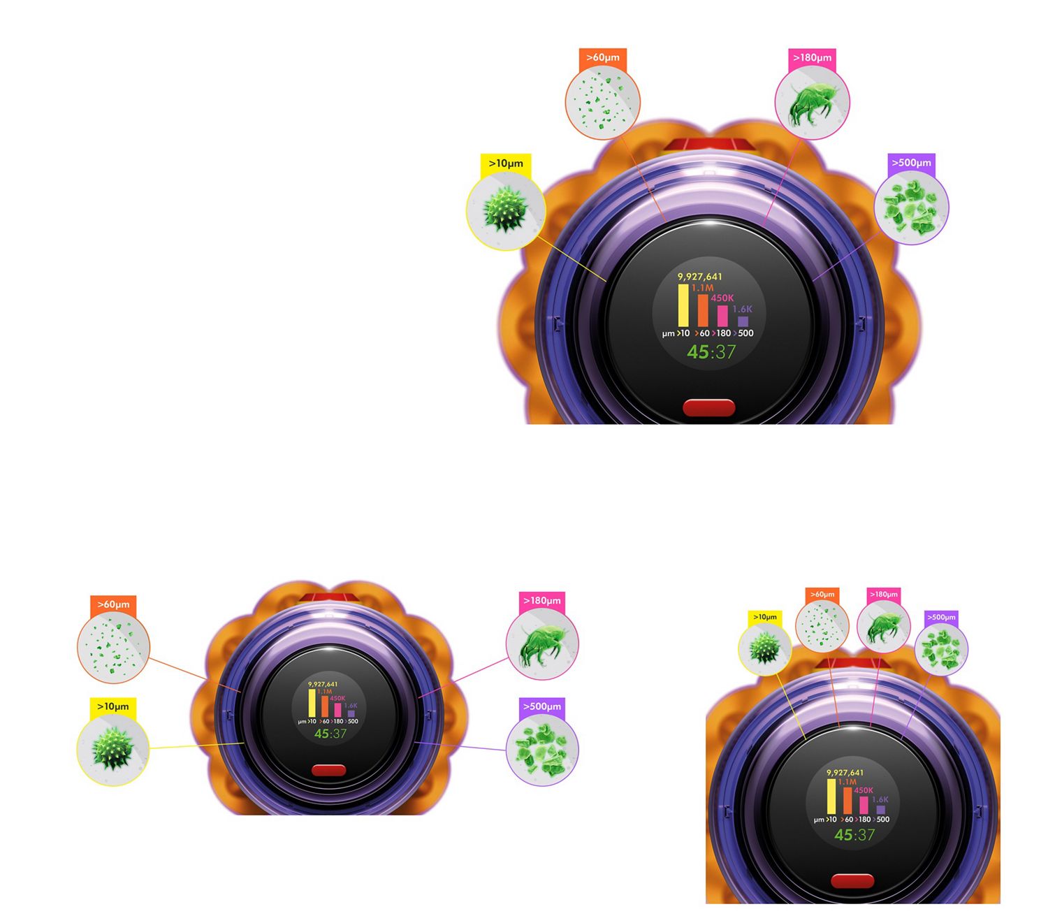 Dyson V12 Detect Slim Yellow/Nickel Cordless Vacuum with Laser Dust Detection