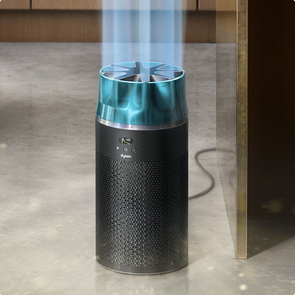 Dyson HushJet Compact Quiet Air Purifier Black/Teal Smart Home Filtration