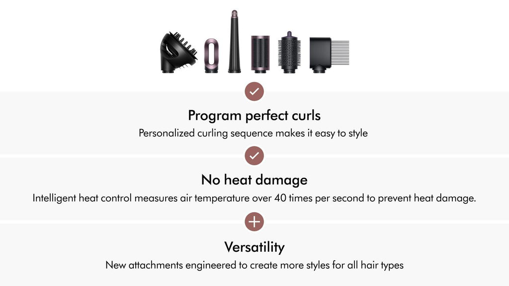Dyson Airwrap i.d. Multi-Styler & Dryer for Curly+Coily Hair, Jasper Plum